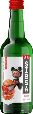 Напиток спиртной Soju Sibsa Грейпфрут 0,37л 14%